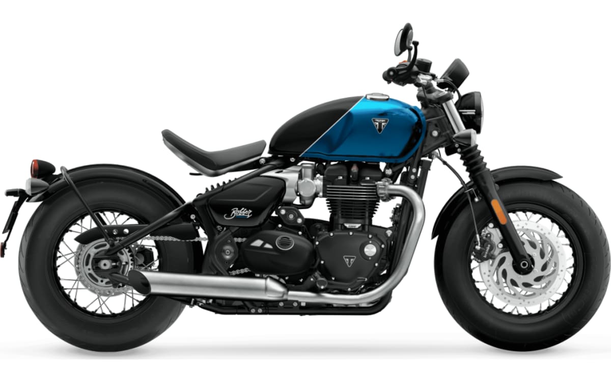 Triumph Bonneville Bobber 2026 – vista lateral