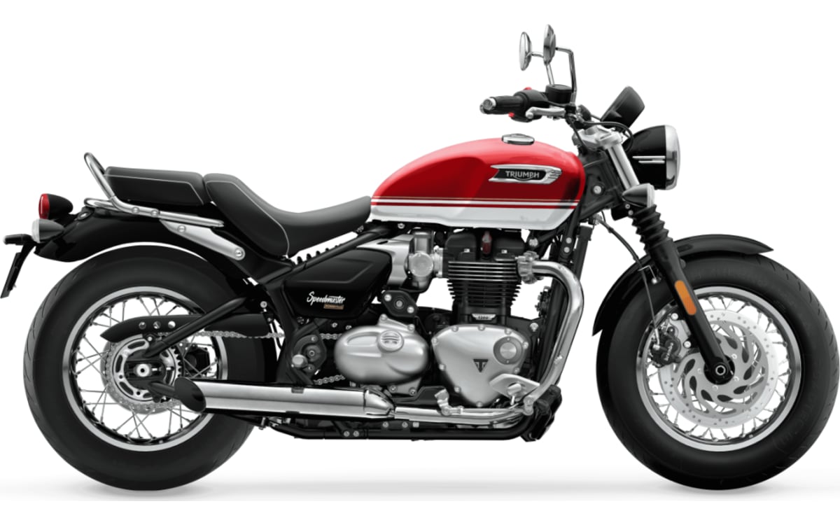 Triumph Bonneville Speedmaster 2026 – vista lateral