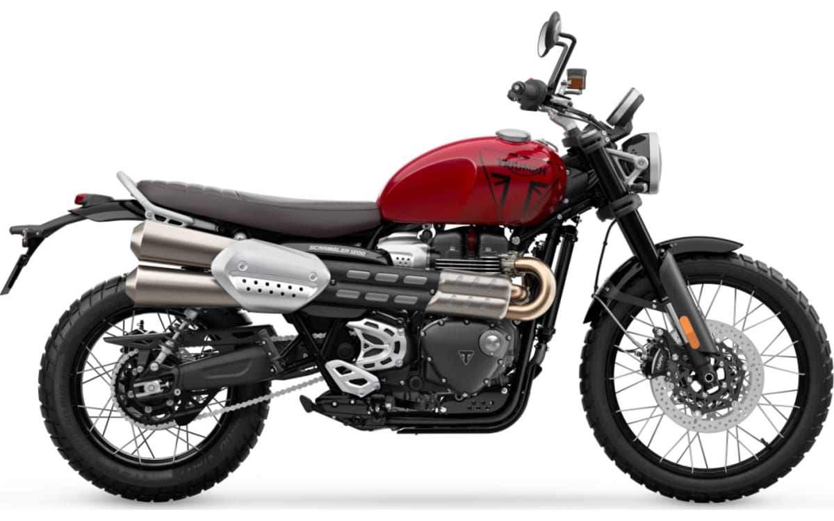 Triumph Scrambler 1200 X 2026 – vista lateral