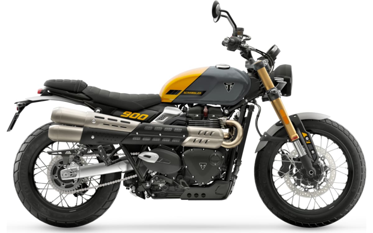 Triumph Scrambler 900 2026 – vista lateral
