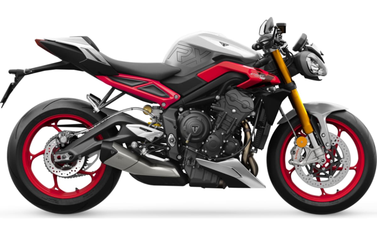 Triumph Street Triple 765 RX 2026 – vista lateral