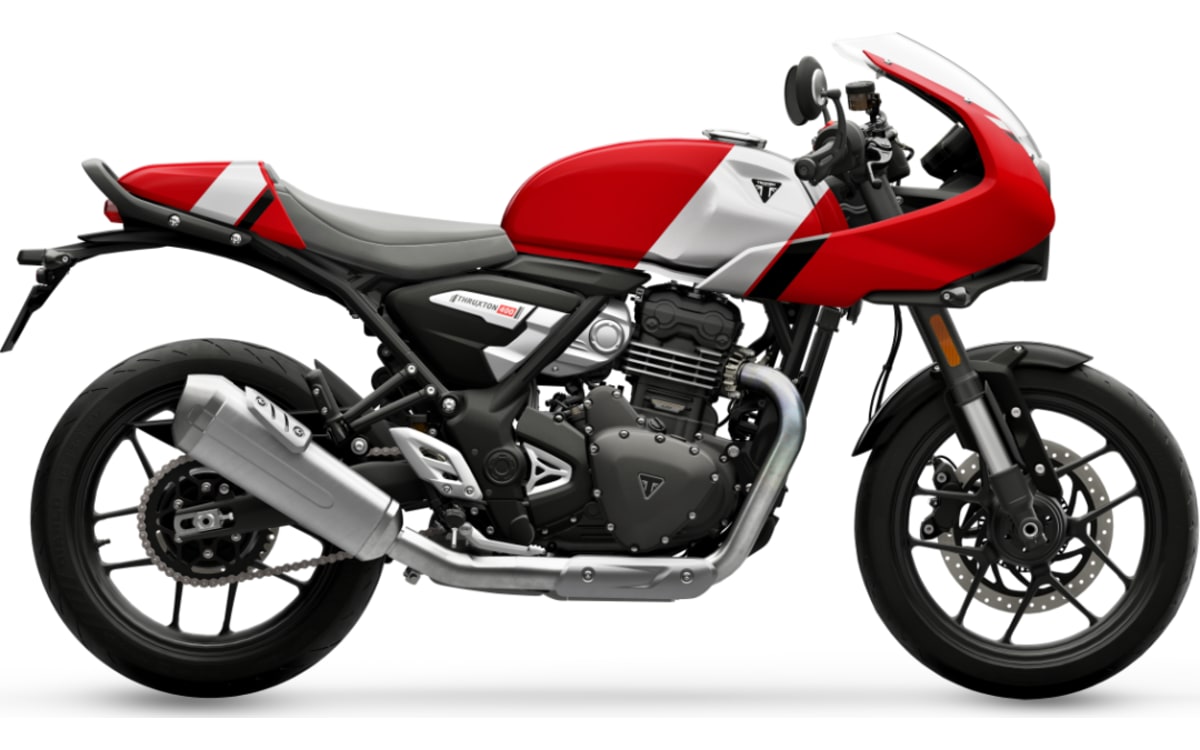 Triumph Thruxton 400 2026 – vista lateral