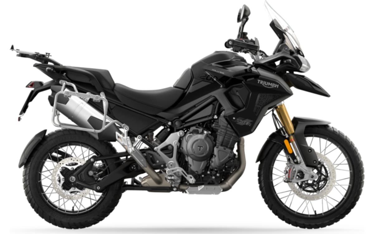 Triumph Tiger 1200 Black Edition 2026 – vista lateral