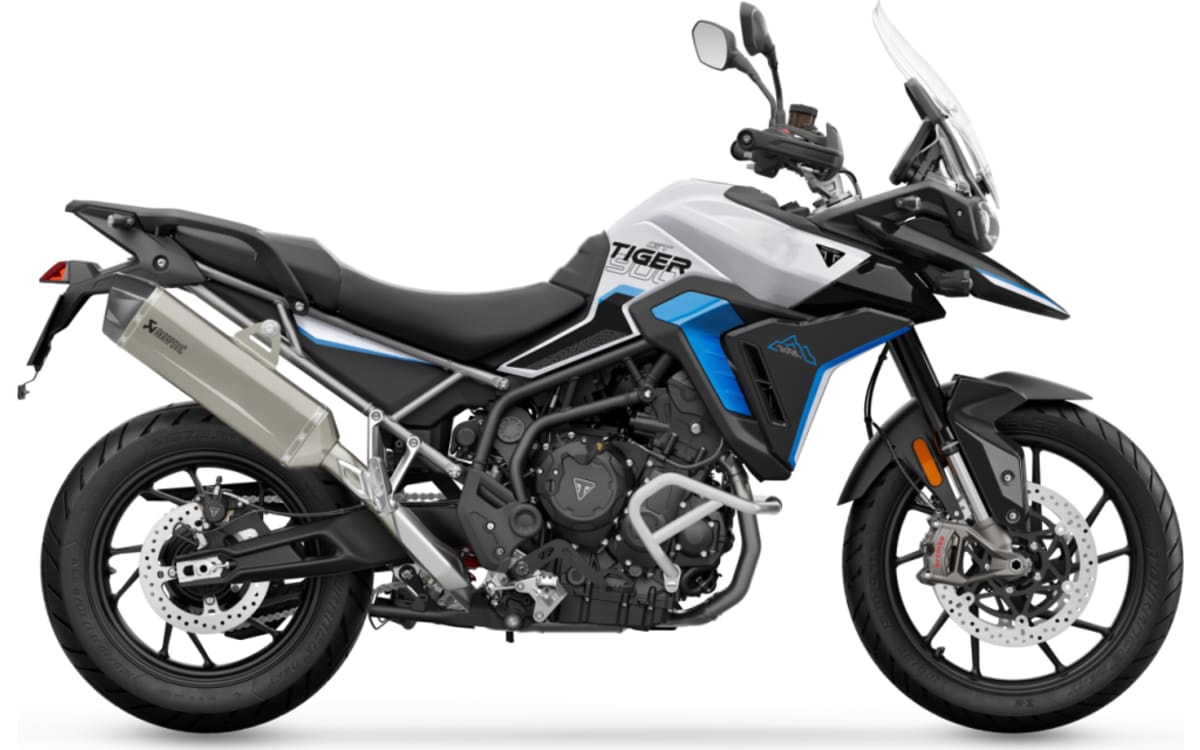 Triumph Tiger 900 Alpine Edition 2026 – vista lateral